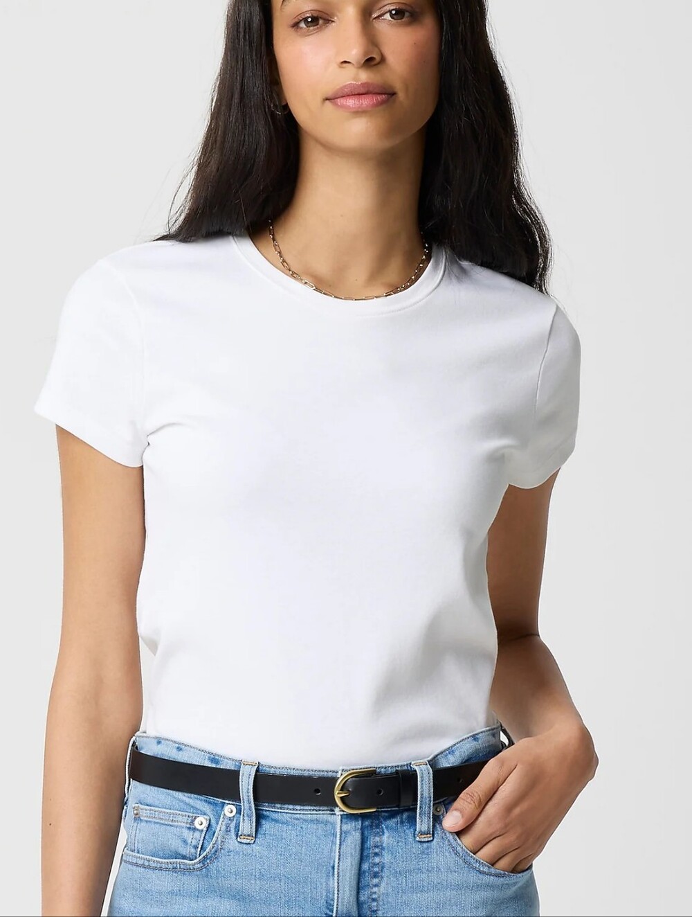 J Crew Essential short-sleeve crewneck tee